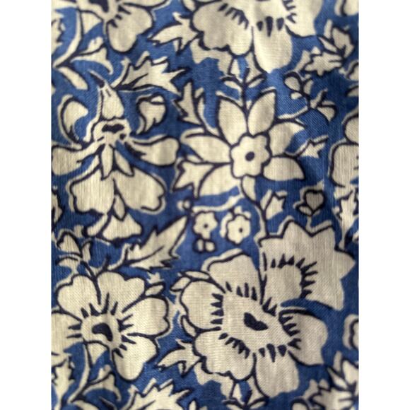 J.Crew Men’s Blue Floral Linen - Picture 3 of 7